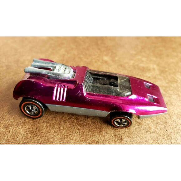 Hot Wheels Redline Torero - 1969 Purple Spectraflame Hot  Vintage Hot Wheels 1969 PEPPING BOMB Spectraflame Magenta 1:64 REDLINE #6419 USA